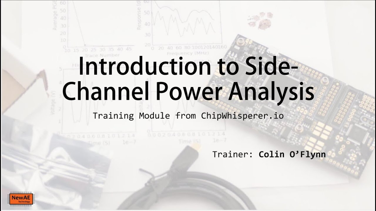 Cover for Introduction to Side-Channel Power Analysis (SCA, DPA)