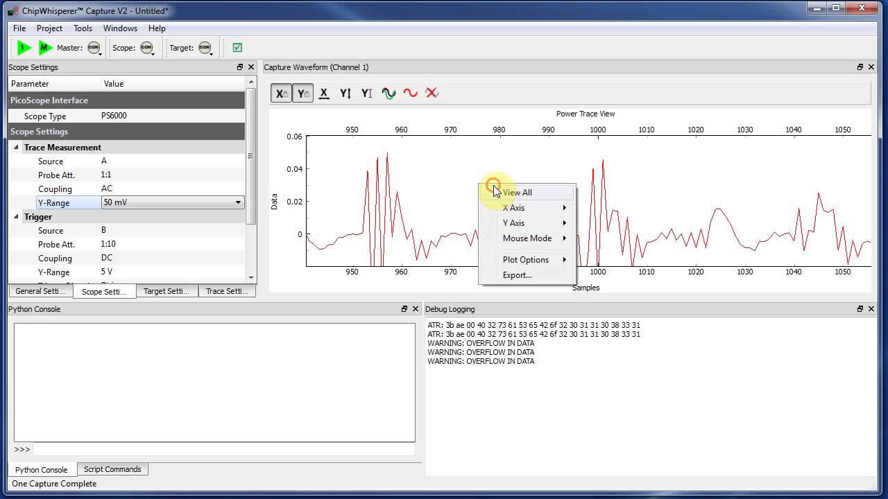 Cover for ChipWhisperer with SASEBO-W and PicoScope