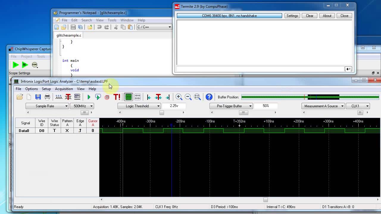Cover for ChipWhisperer Clock Glitching Example