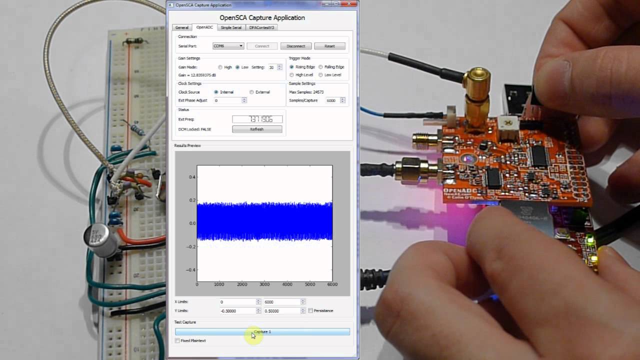 Cover for Differential Power Analysis (DPA) with the OpenADC Targetting an AVR