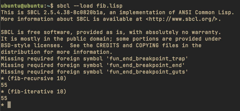 output