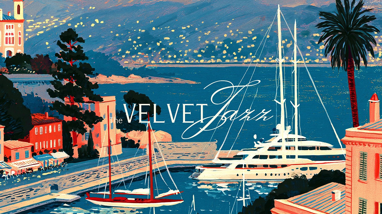Cover for “Coffee, White Boats and a Long Day Ahead” – Jazz House Mix | Mediterranean Coast & Slow Living