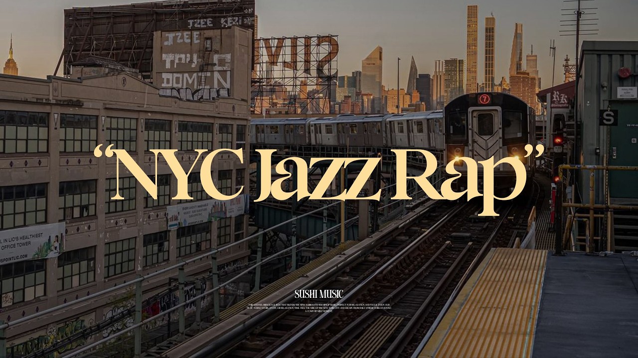 Cover for NYC JAZZ RAP | 90s SOUL HIPHOP BOOMBAP | Walk / Reading / Cafe / Study / Chill Time | HarlemBrooklyn